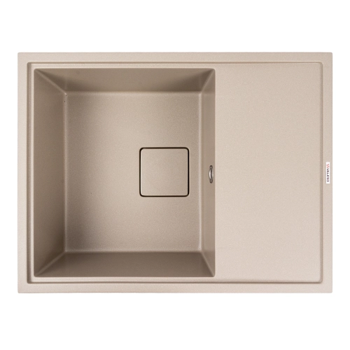 Granite kitchen sink VALESO 6550 ESTERIS matte (titanium)