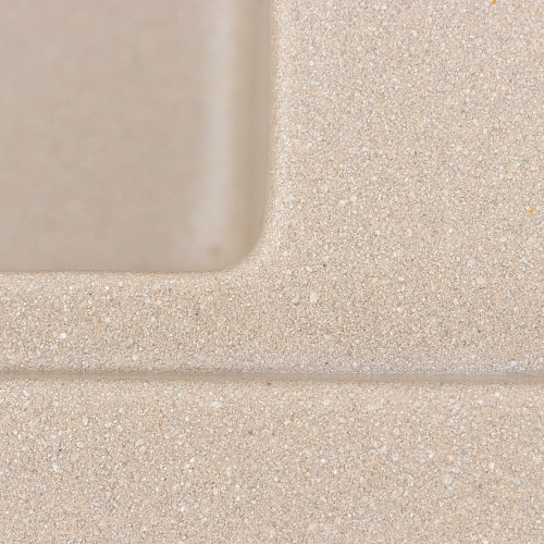 Granite kitchen sink VALESO 6550 ESTERIS matte (titanium) - Фото № 6
