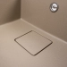 Granite kitchen sink VALESO 6550 ESTERIS matte (titanium) - Фото № 4