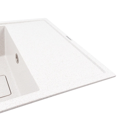 Granite kitchen sink VALESO 6550 ESTERIS matte (topaz) - Фото № 2
