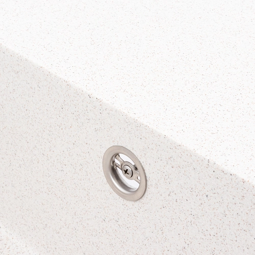 Granite kitchen sink VALESO 6550 ESTERIS matte (topaz) - Фото № 5