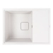 Granite kitchen sink VALESO 6550 ESTERIS matte (topaz) - Фото №1
