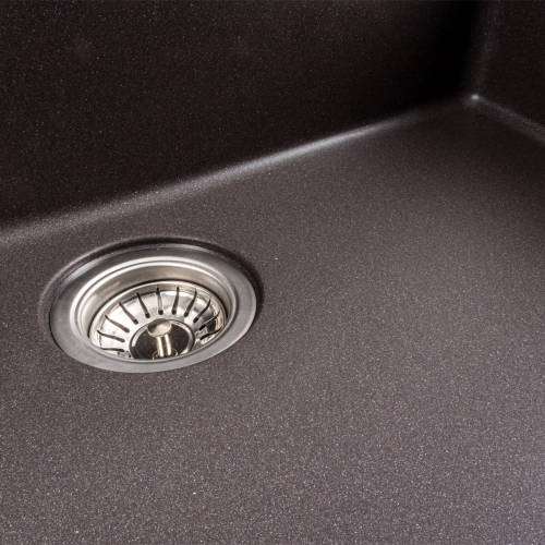 Гранитная мойка для кухни VALESO 7850 Bogema матовый Гренадин - Фото № 3