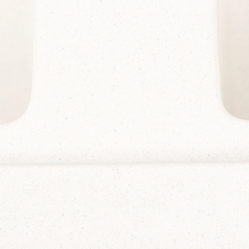 Granite sink VALESO 7945 ENIGMA matte, snow-white - Фото № 6
