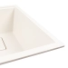 Granite sink VALESO 7945 ENIGMA matte, snow-white - Фото № 2