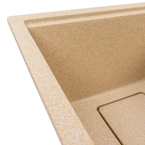 Granite sink VALESO 7945 ENIGMA matte, safari - Фото № 3