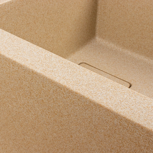 Granite sink VALESO 7945 ENIGMA matte, safari - Фото № 5