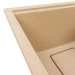 Granite sink VALESO 7945 ENIGMA matte, safari - Фото № 3