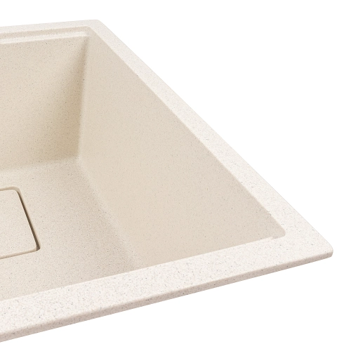 Granite sink VALESO 7945 ENIGMA matte, white dot - Фото № 2
