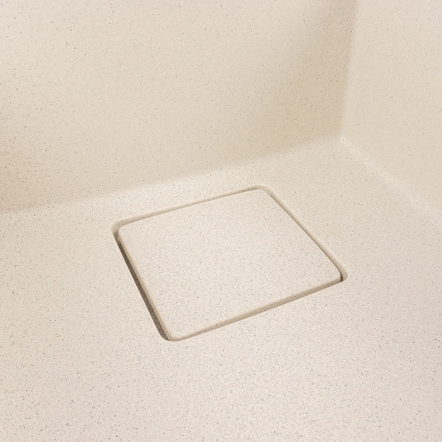 Granite sink VALESO 7945 ENIGMA matte, white dot - Фото № 4