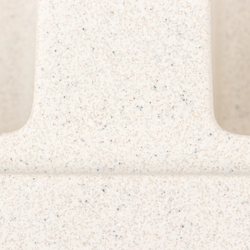 Granite sink VALESO 7945 ENIGMA matte, white dot - Фото № 6