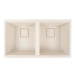 Granite sink VALESO 7945 ENIGMA matte, white dot