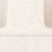 Granite sink VALESO 7945 ENIGMA matte, white dot - Фото № 6