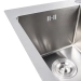 Kitchen stainless steel sink for two bowls for the kitchen VALESO 60*50D Handmade 3.0/0.8 - Фото № 3