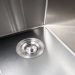 Kitchen stainless steel sink for two bowls for the kitchen VALESO 60*50D Handmade 3.0/0.8 - Фото № 4