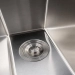 Kitchen stainless steel sink for two bowls for the kitchen VALESO 60*50D Handmade 3.0/0.8 - Фото № 5