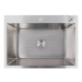 Kitchen stainless steel sink for the kitchen VALESO 70*50 DECOR Handmade 3.0/0.8