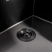 Кухонная мойка PVD черная VALESO CM 78*43 L Handmade (3.0/0.8) - Фото № 2