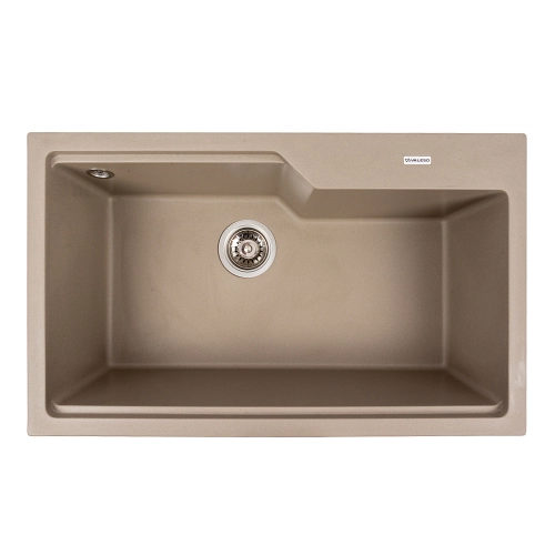 Granite kitchen sink matte 7545 NIKA VALESO Titanium