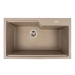 Granite kitchen sink matte 7545 NIKA VALESO Titanium