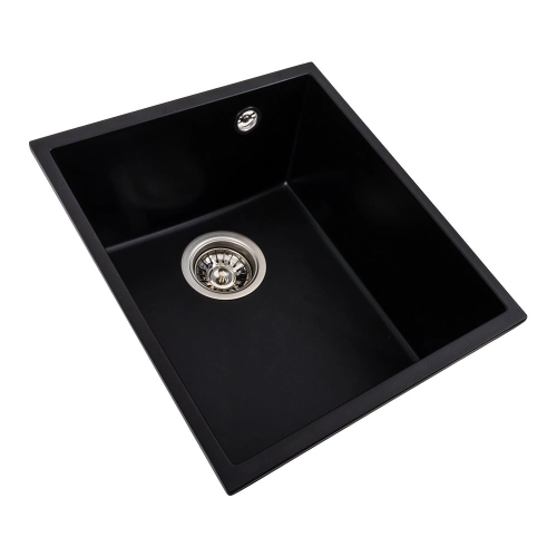 PLATINUM ROXY 3744 Composite Granite Kitchen Sink Matte Black - Фото № 1