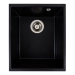 PLATINUM ROXY 3744 Composite Granite Kitchen Sink Matte Black - Фото №1