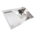 Kitchen sink CM 78*50 R DÉCOR stainless steel VALESO Handmade - Фото № 1