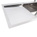 Kitchen sink CM 78*50 R DÉCOR stainless steel VALESO Handmade - Фото № 3