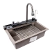 Granite sink VALESO 6846 IRENA, matte, dune - Фото №1
