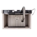 Granite sink VALESO 6846 IRENA, matte, dune - Фото № 1