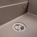 Granite sink VALESO 6846 IRENA, matte, dune - Фото № 6
