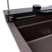 Granite sink VALESO 7546 EVANORA, matte, grenadine - Фото № 5