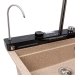 Granite sink VALESO 7546 EVANORA, matte, caramel - Фото № 5