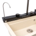 Granite sink VALESO 7546 EVANORA, matte, sand - Фото № 5