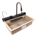 Granite sink VALESO 7546 EVANORA, matte, safari - Фото №1
