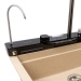 Granite sink VALESO 7546 EVANORA, matte, safari - Фото № 5