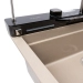 Granite sink VALESO 7546 EVANORA, matte, titanium - Фото № 5