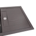 7850 TROYA matte VALESO granite sink (grenadine) - Фото № 2