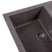 Granite sink VALESO 7850 TROYA matte, mix - Фото № 4
