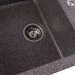 Granite sink VALESO 7850 TROYA matte, mix - Фото № 5