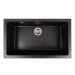 Granite kitchen sink VALESO 7945 Paruana matte Morion - Фото №1