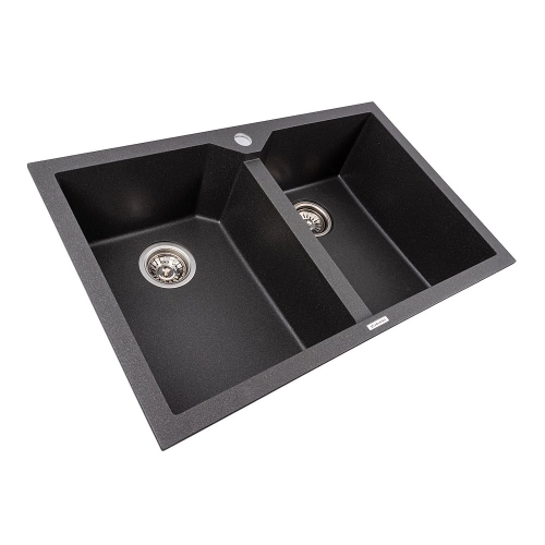Granite sink VALESO VIATRIX 7950 matte Morion - Фото № 1