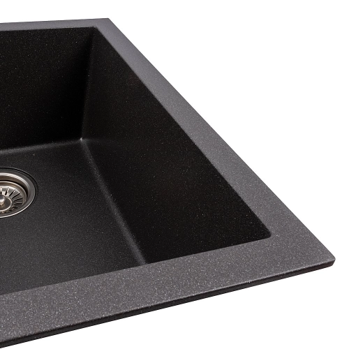 Granite sink VALESO VIATRIX 7950 matte Morion - Фото № 2