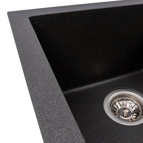 Granite sink VALESO VIATRIX 7950 matte Morion - Фото № 3