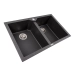 Granite sink VALESO VIATRIX 7950 matte Morion - Фото № 1