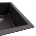 Granite sink VALESO VIATRIX 7950 matte Morion - Фото № 2
