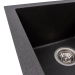 Granite sink VALESO VIATRIX 7950 matte Morion - Фото № 3