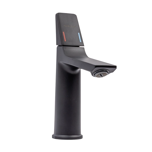 Washbasin BR01 matte black VALESO for the bathroom