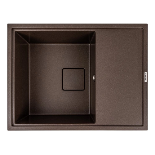 Granite kitchen sink VALESO 6550 ESTERIS matte (dark rock)