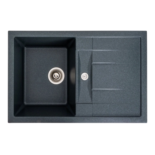 Granite sink VALESO 7850 TROYA matte, anthracite